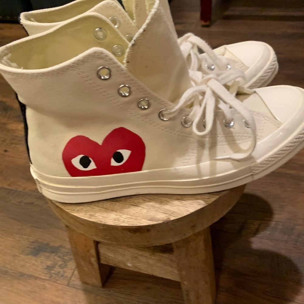Converse Chuck Taylor Hidden Heart X Comme Des Garcins Play - Picture 4 of 12
